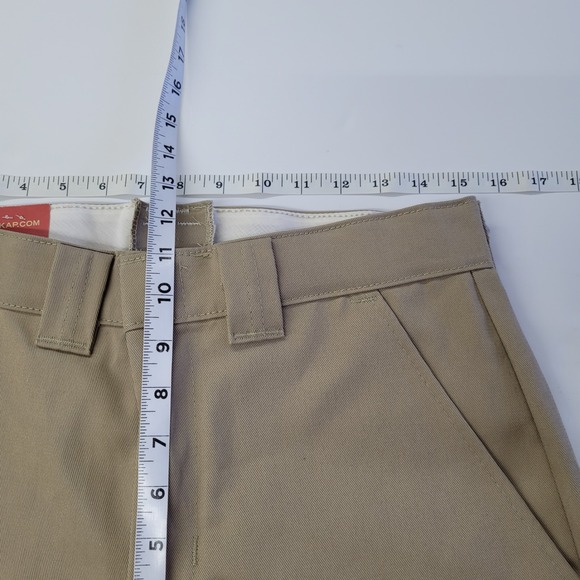Red Kap Mens Khaki‎ Work Pants PT62KHO 30x37 Utility Uniform Unhemmed New - Picture 7 of 9
